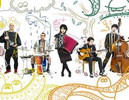 BimBomBam楽団 feat.竹廣類(Accordion) Ohyama ”B.M.W.” Wataru(tp) 手島大輔(g) ヤマトヤスオ(b) 奥田真広(per)